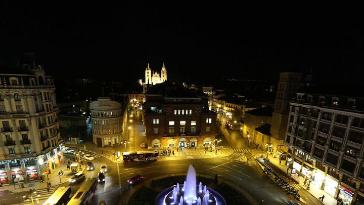 La plaza de Santo Domingo.