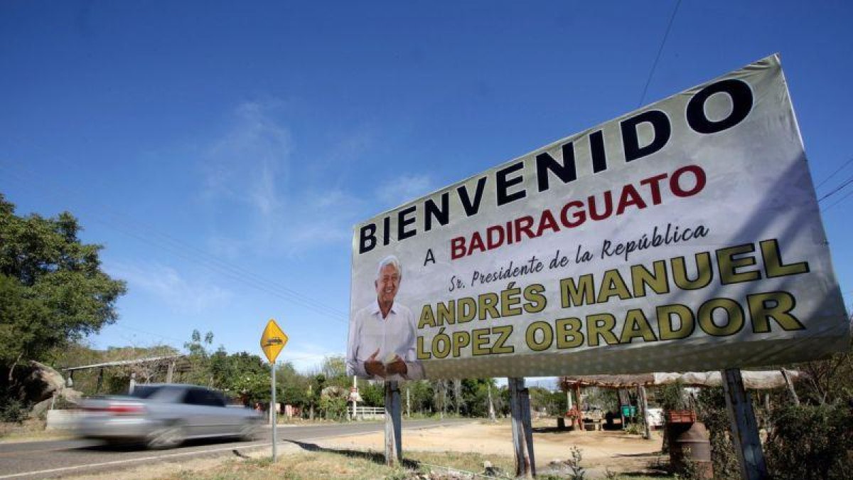 A Badiraguato el mandatario mexicano llegó con su programa de ayudas sociales y económicas.