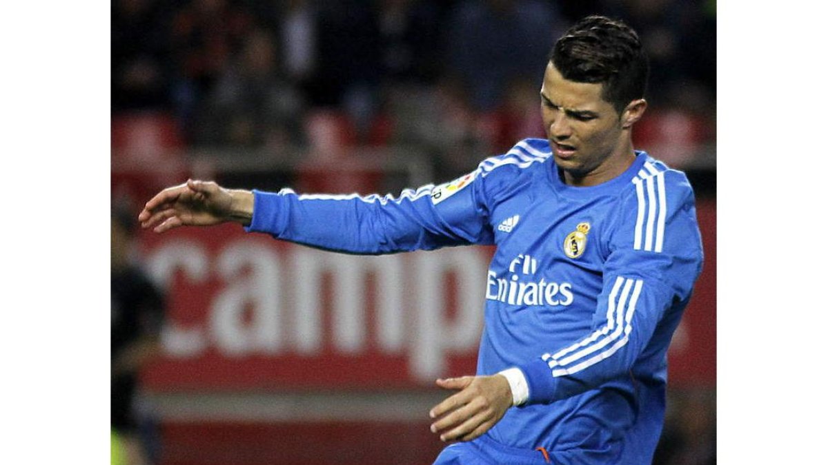 El segundo gol del Sevilla desquició a Cristiano Ronaldo en el Sánchez Pizjuán.