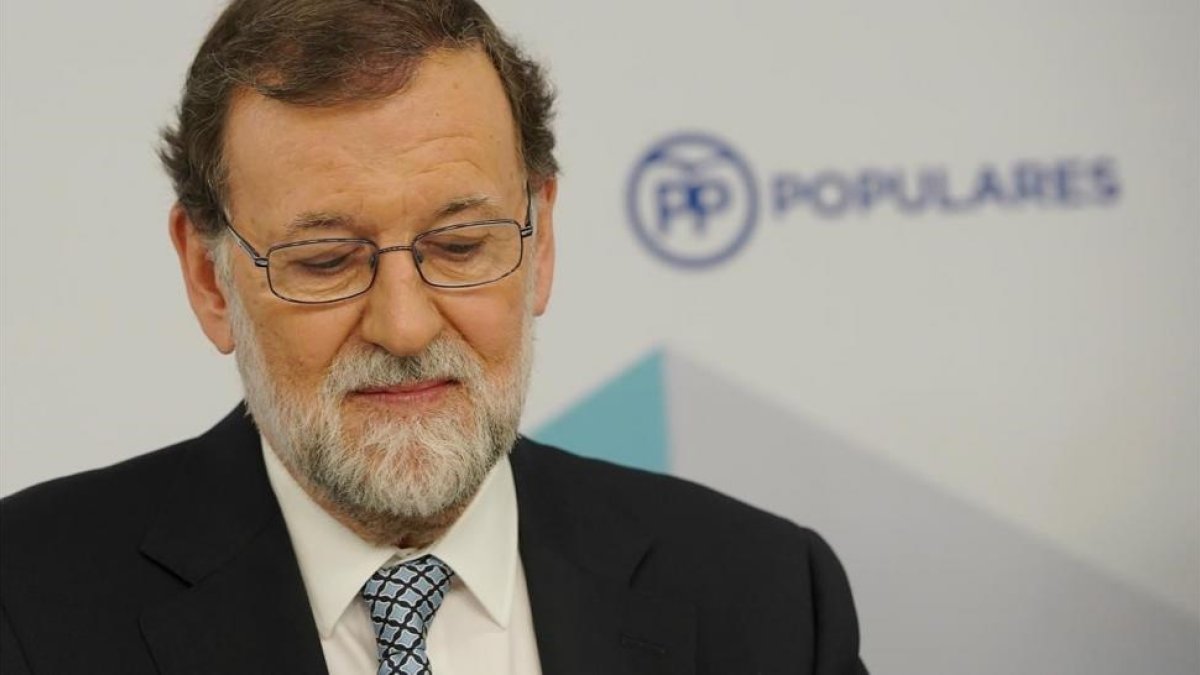 Rajoy anuncia que dejará la presidencia del PP.