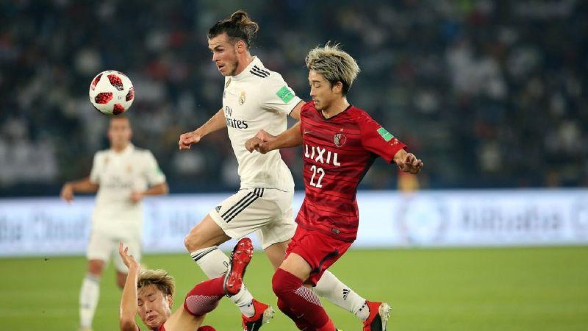 Bale, goleador del Madrid ante el Kashima.