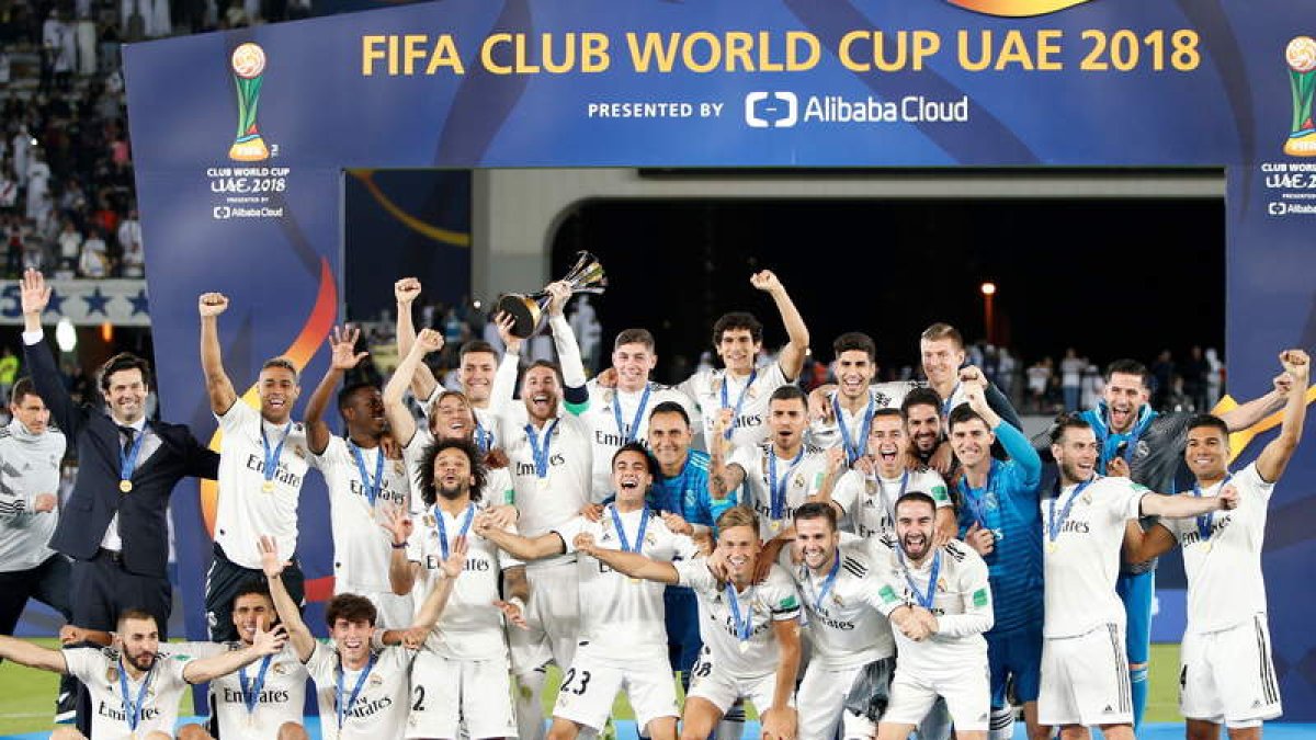El club blanco cerraba hace unos días su año competitivo con el triunfo en el Mundial de clubes. HAIDER