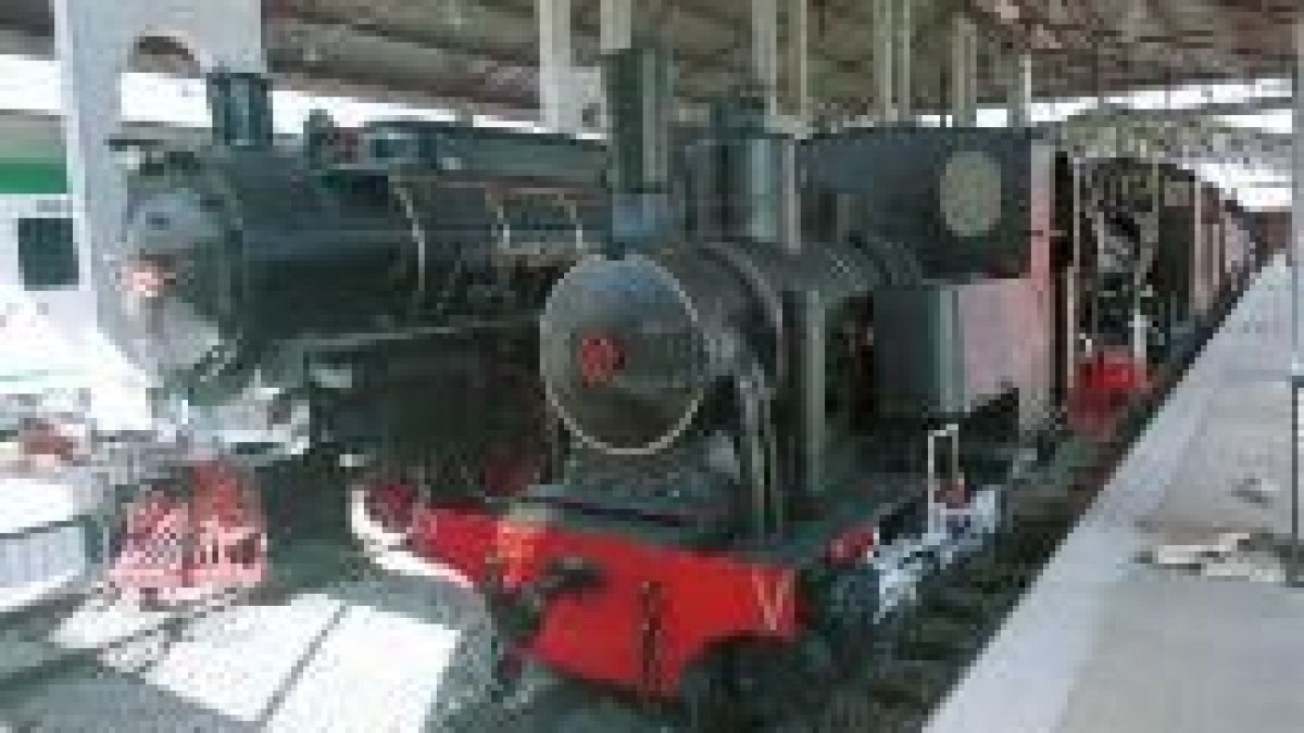 El Museo de Ponferrada dispone de una colección de locomotoras, pero también hay otras repetidas