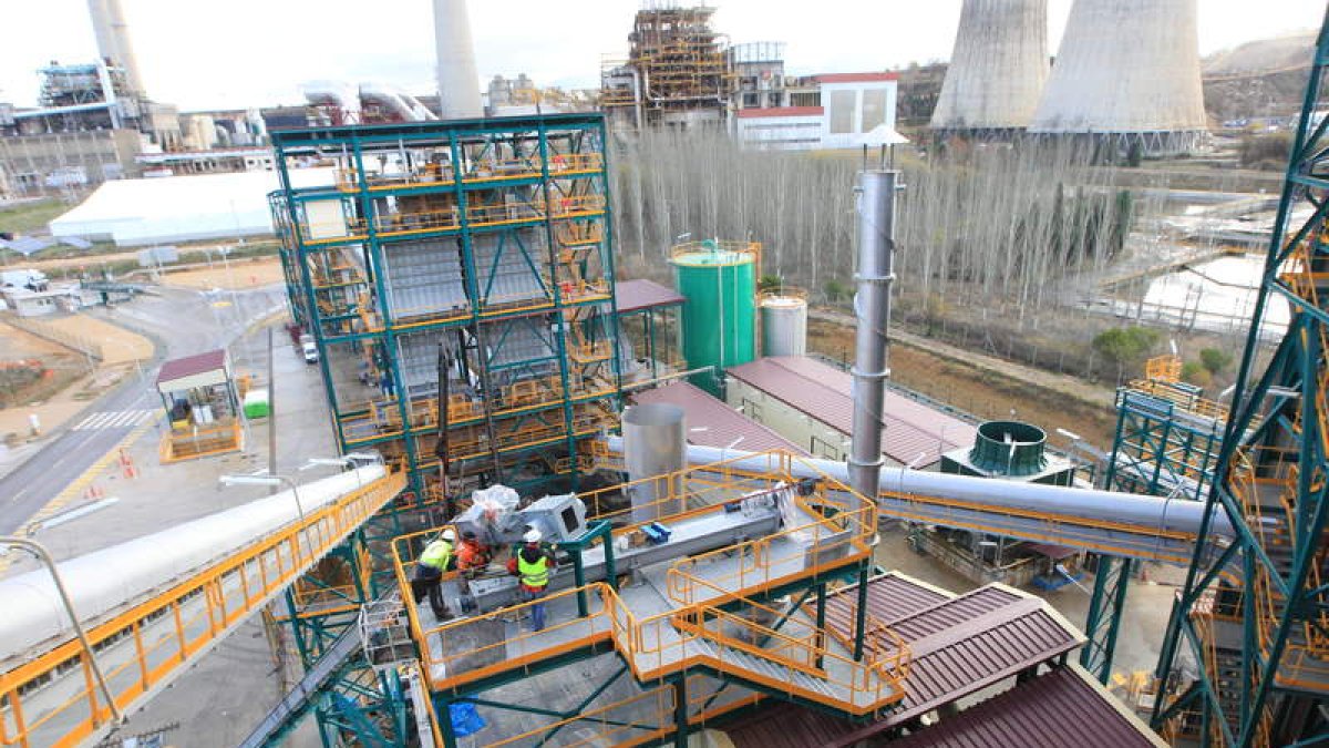 Planta de oxicombustión de 30 MW de la Ciuden en Cubillos.