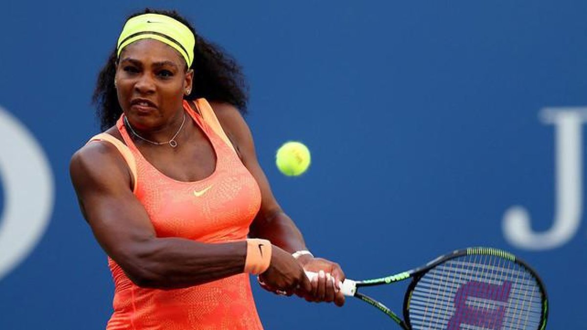 Serena Williams, durante las semifinales del Abierto de EEUU contra Roberta Vinci, el 11 de septiembre, el último partido disputado por la estadounidense.