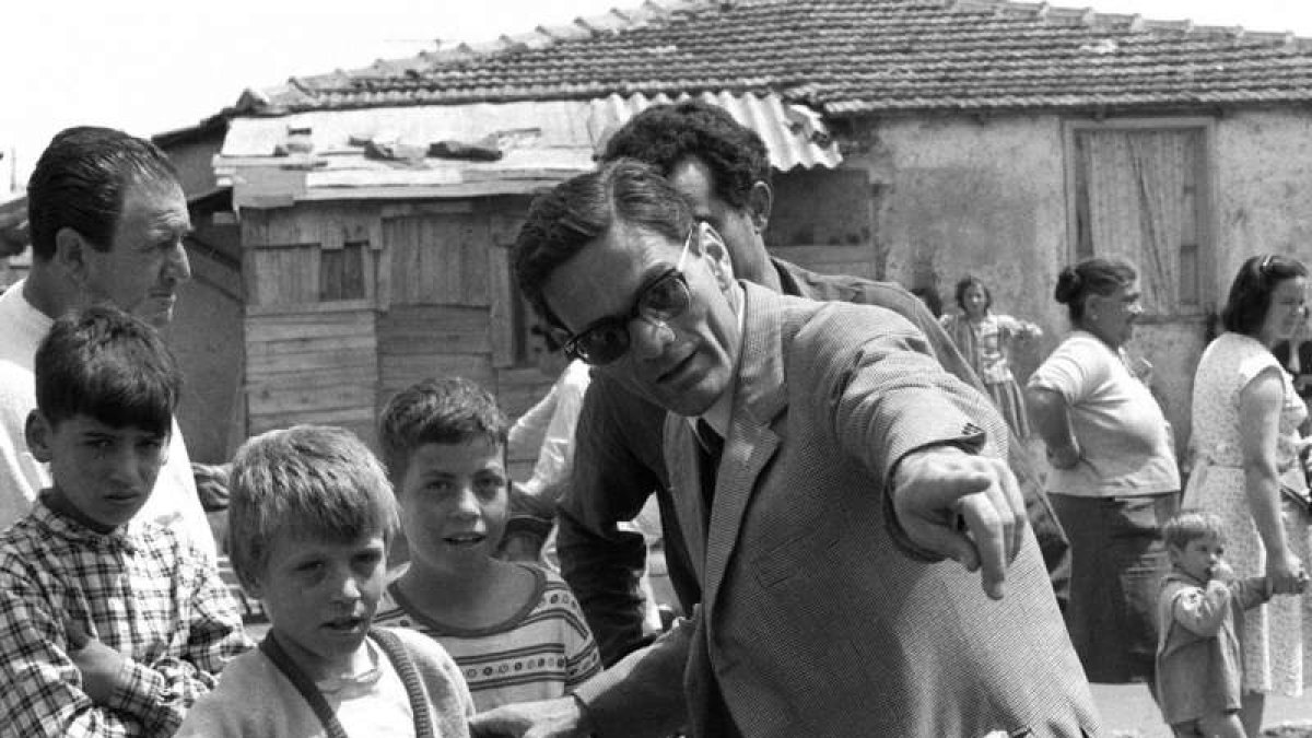 Imagen de Pier Paolo Pasolini fechada en 1960.