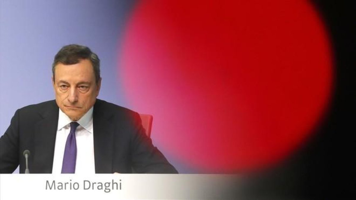 Mario Draghi, presidente del BCE.