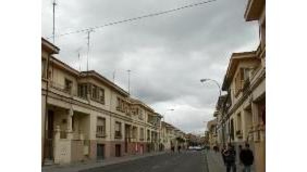 La calle San Juan tiene la tipología clásica del barrio de El Ejido