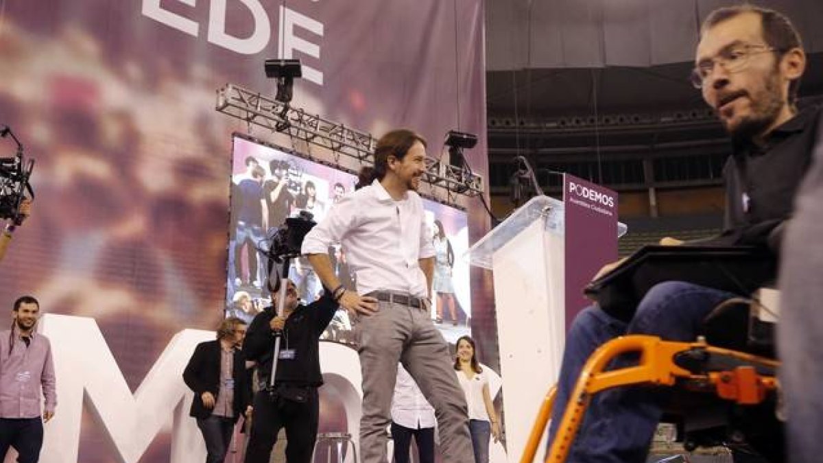 Pablo Iglesias, líder poco discutido de Podemos.
