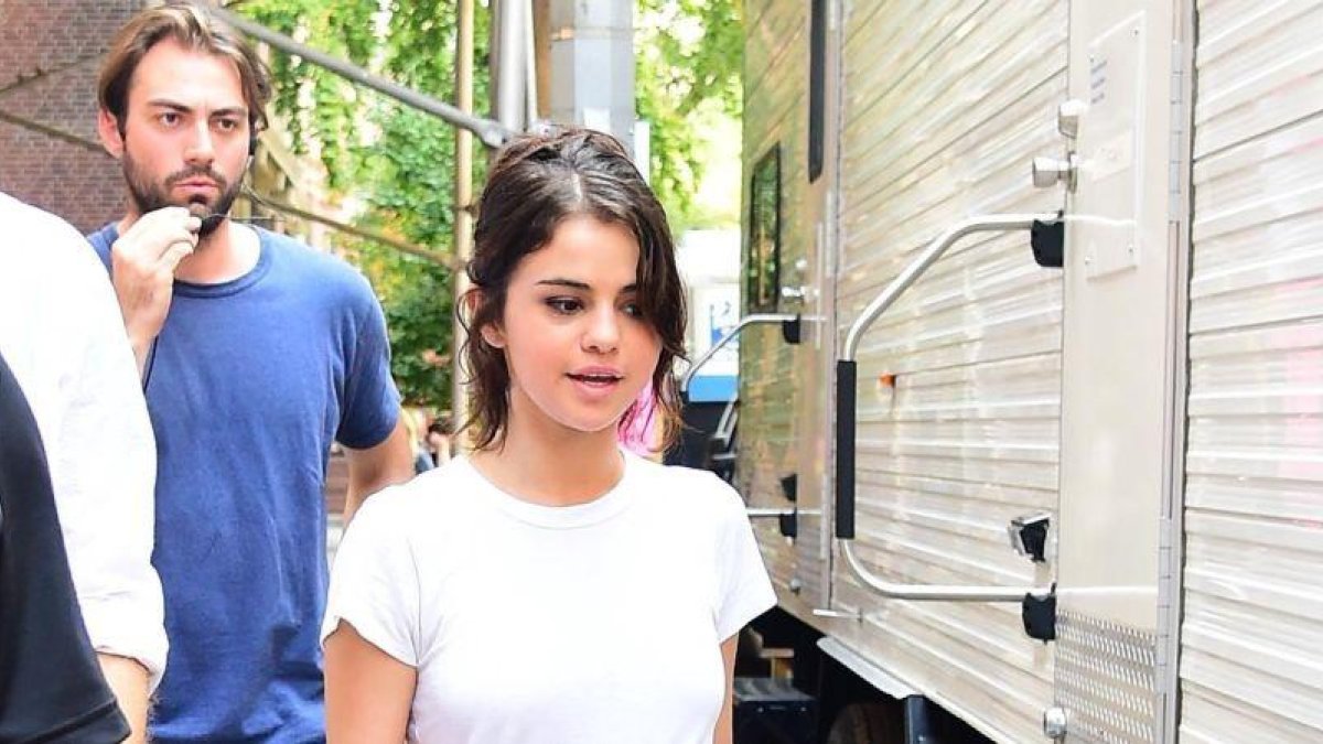 Selena Goméz, la semana pasada en Nueva York.
