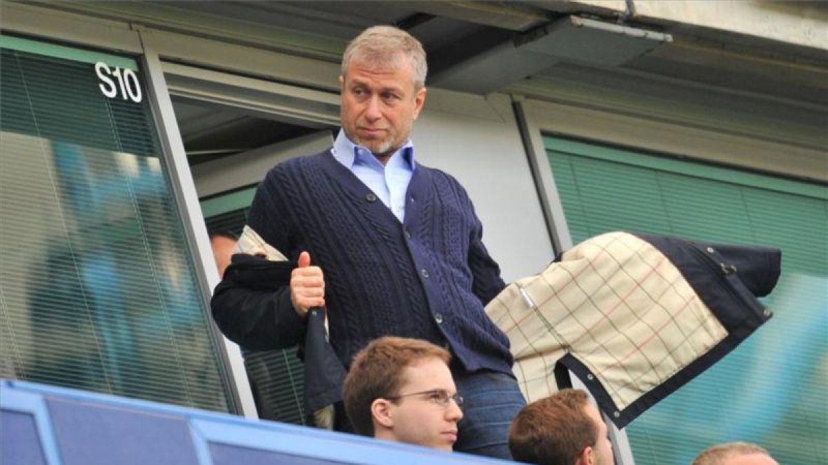 El millonario ruso y propietario del Chelsea, Roman Abramovich.