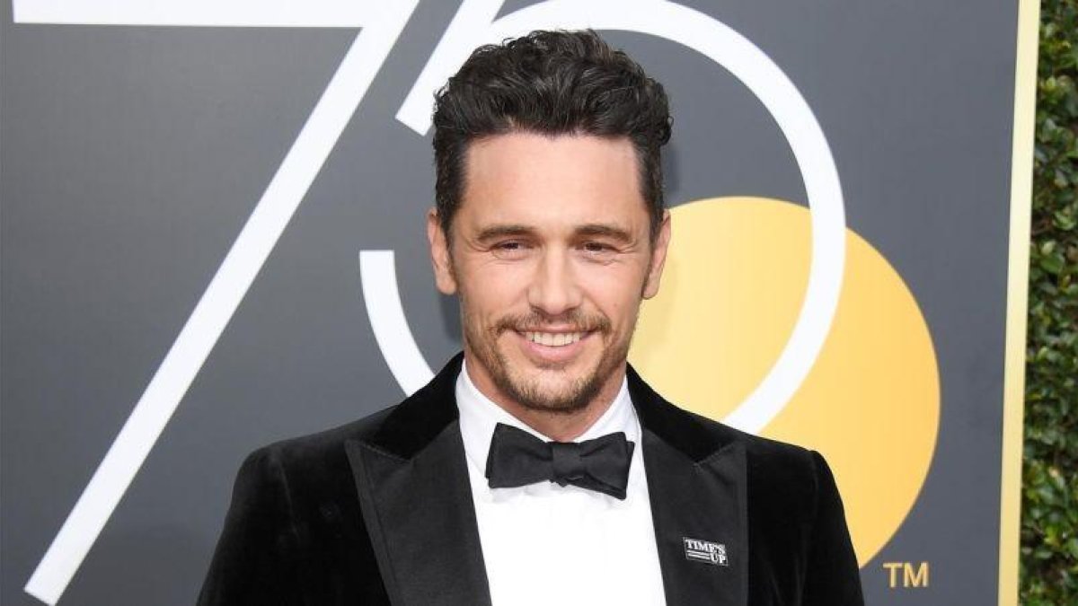 James Franco, en los Globos de Oro, el pasado enero.