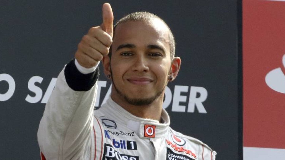 Lewis Hamilton.