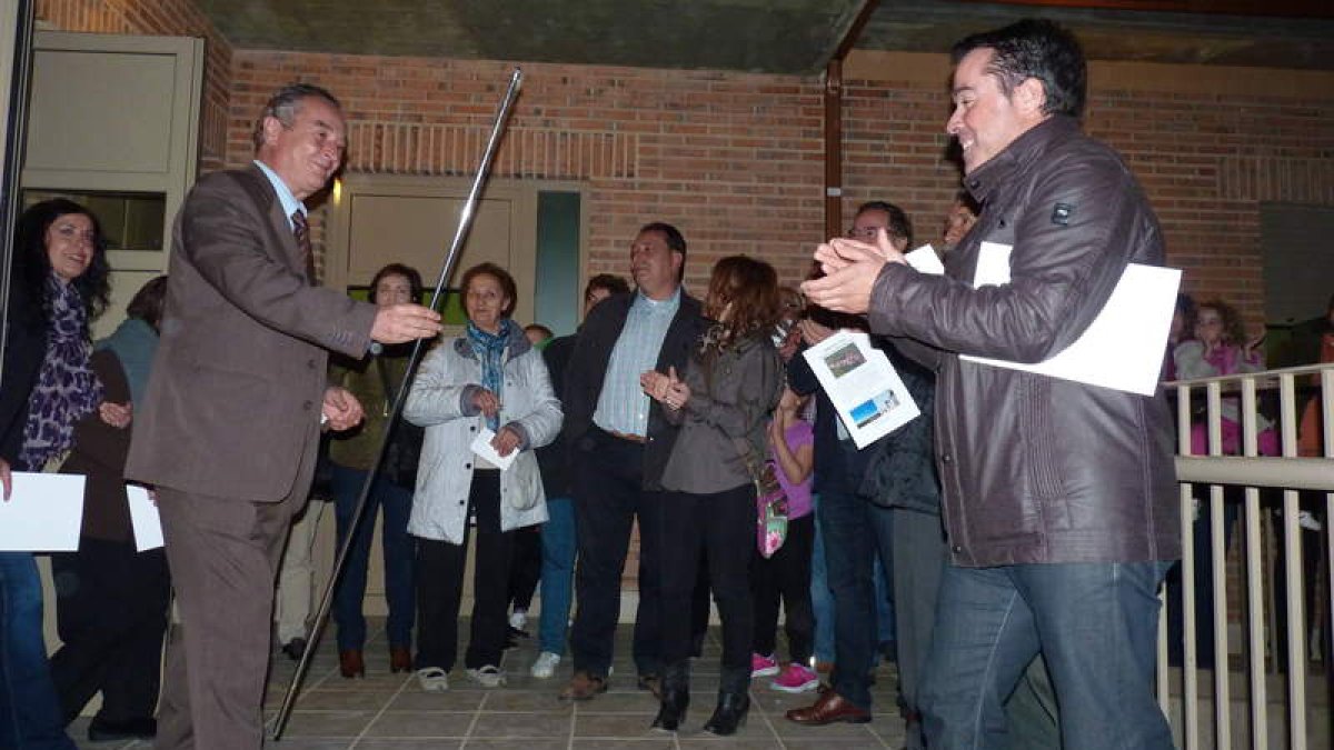 Un momento del acto de inauguración del centro la semana pasada.