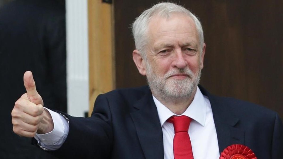 El líder laborista, Jeremy Corbyn
