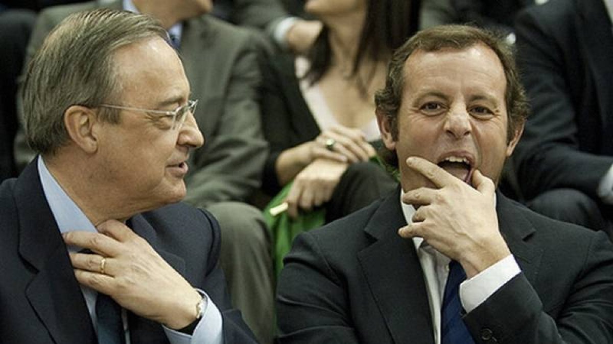 Presidente del Real Madrid y expresidente del Barça.