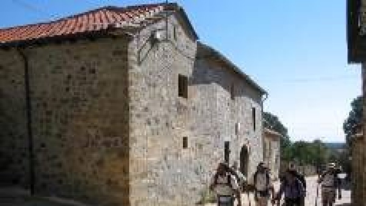 Rabanal es paso frecuente para los peregrinos en su viaje a Santiago de Compostela