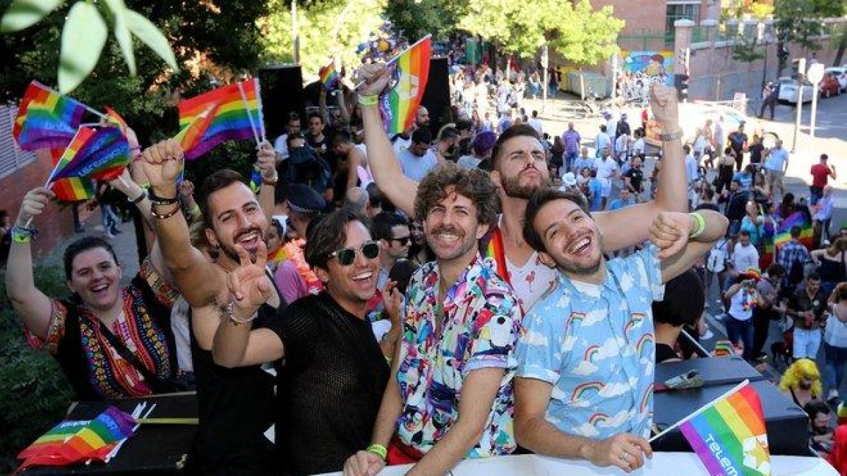 Fiesta del orgullo Gay en Madrid