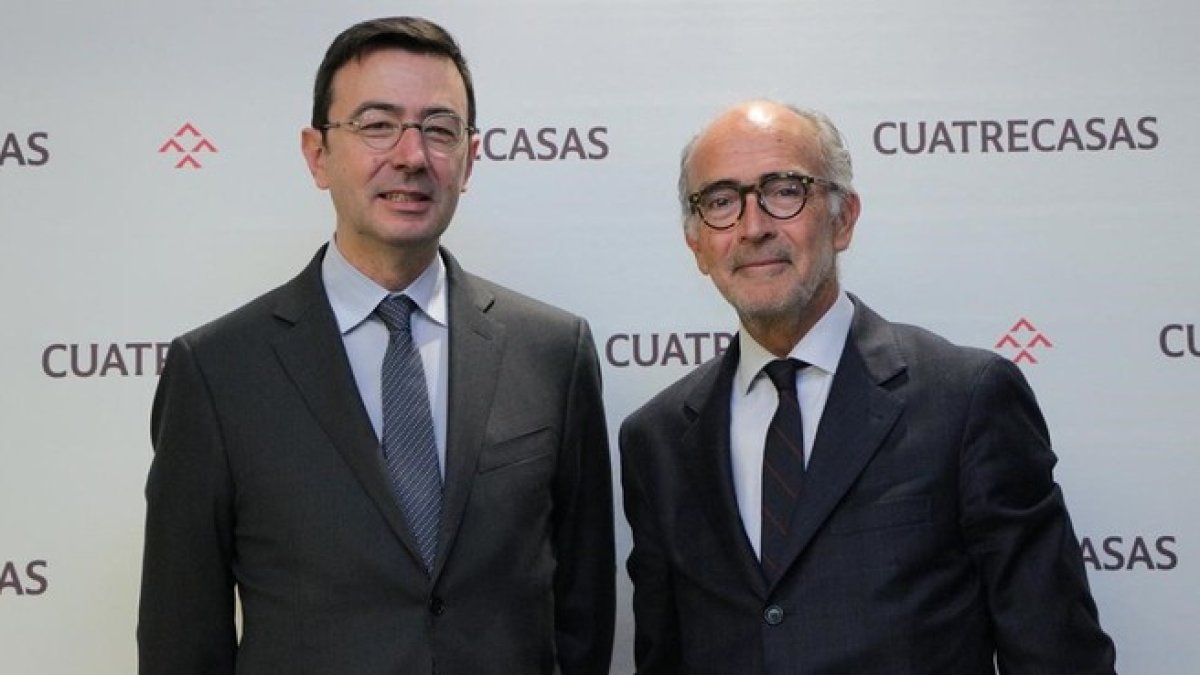 Jorge Badía y Rafael Fontana, consejero delegado y presidente, respectivamente, de Cuatrecasas.