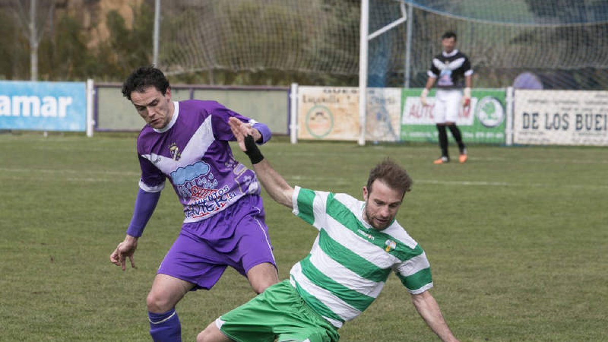 El equipo virginiano supo tener paciencia para sumar los tres puntos ante el Becerril. EL DIARIO PALENTINO