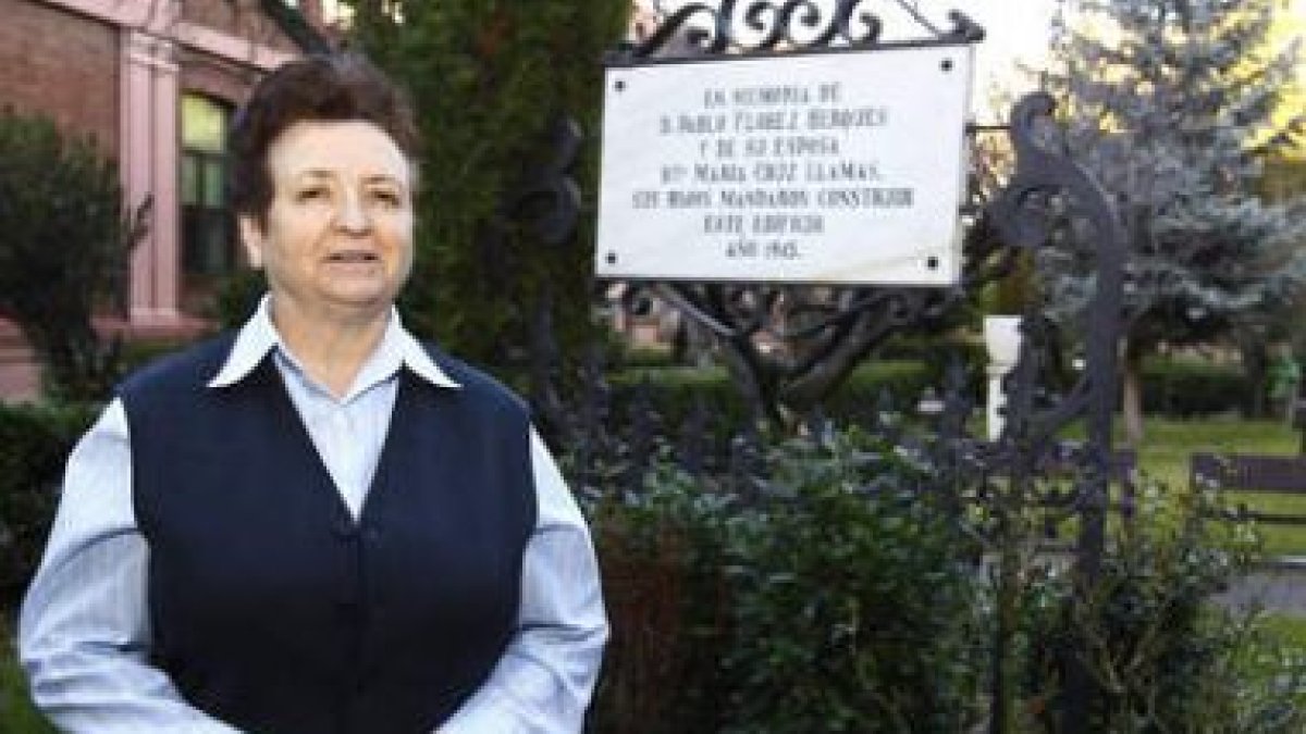 Sor Maria, directora de la residencia Virgen del Camino, dejará el cargo el 30 de abril.