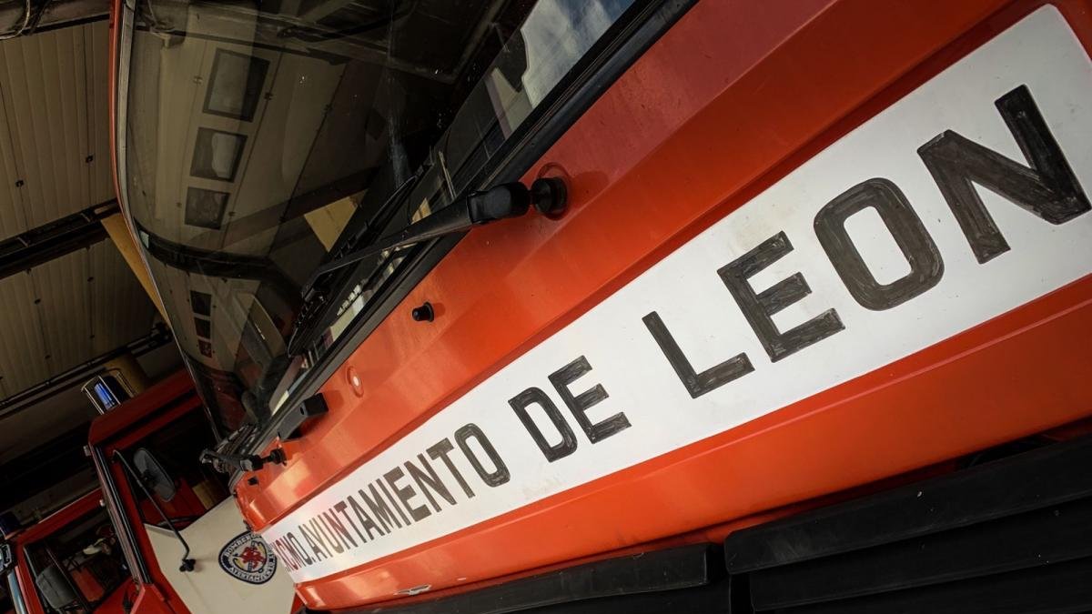 Los bomberos de León han tenido que realizar una nueva salida