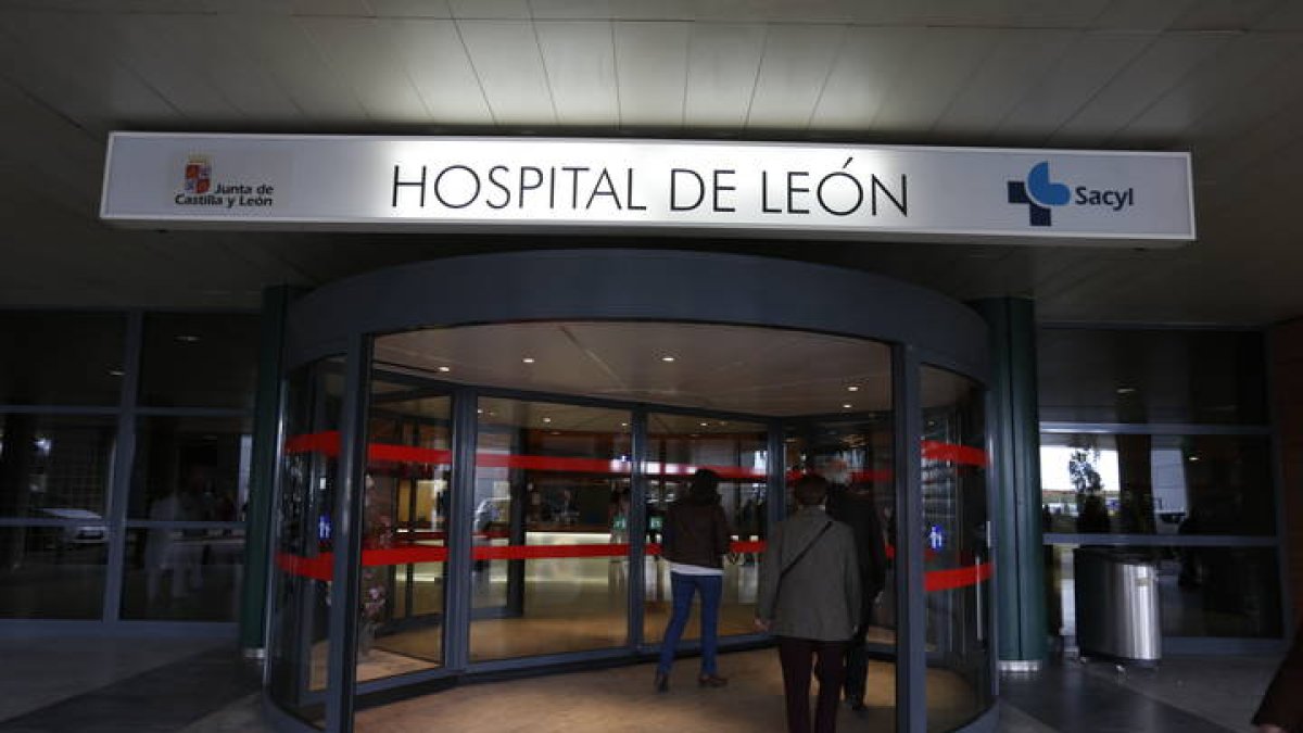 Hospital de León. JESÚS F. SALVADORES