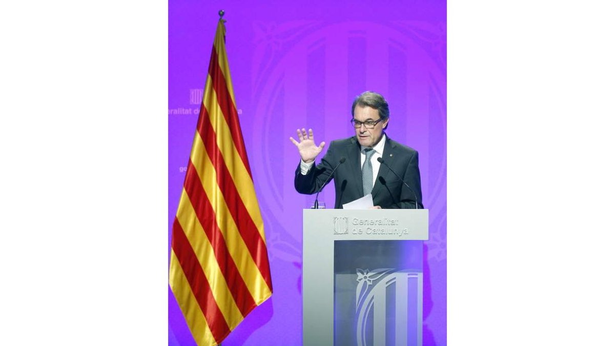 El presidente de la Generalitat, Artur Mas.