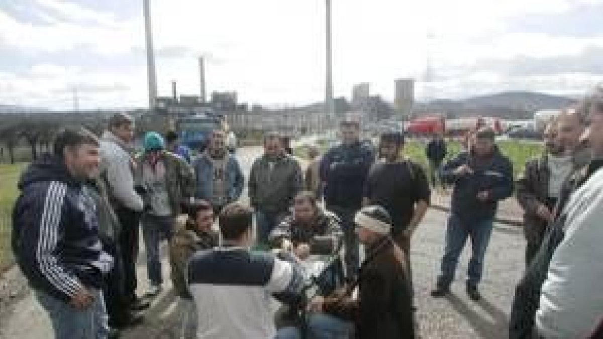 Los mineros de Alto Bierzo impidieron la entrada de carbón en Compostilla por segundo día