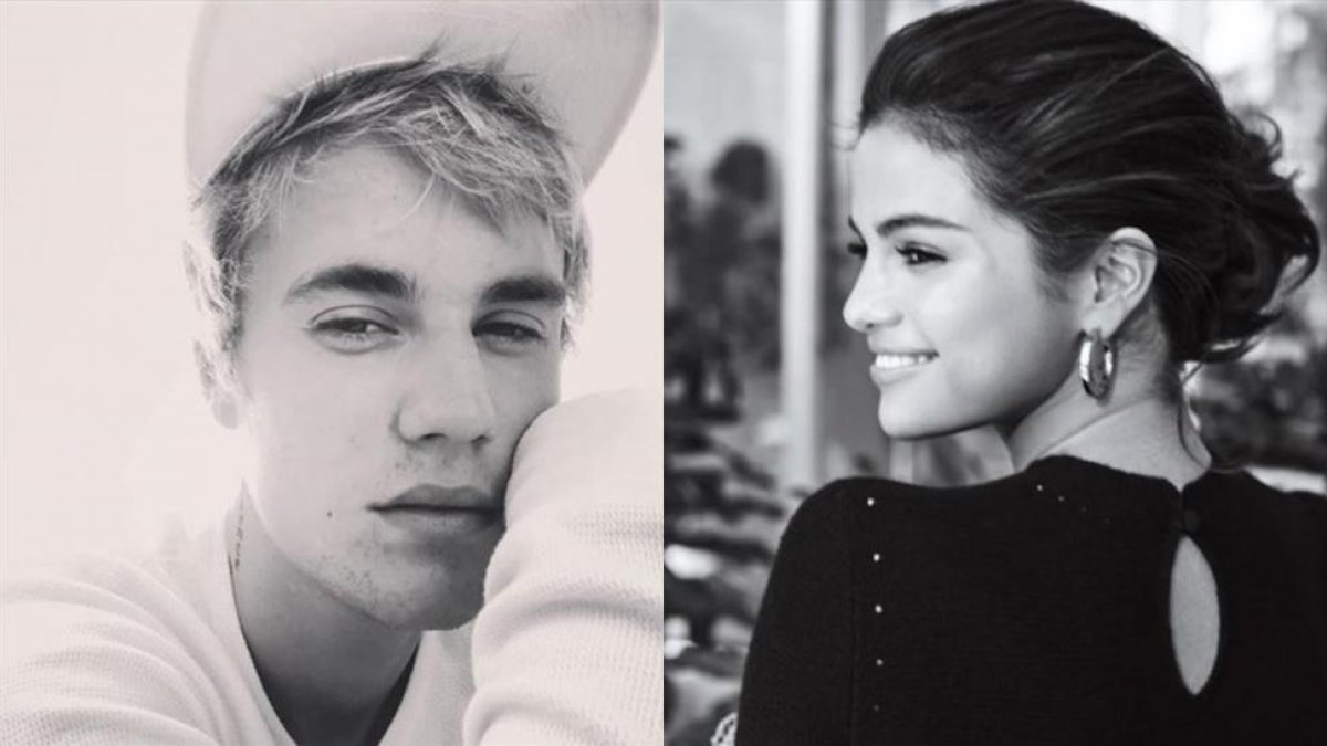 Justin Bieber y Selena Gomez.