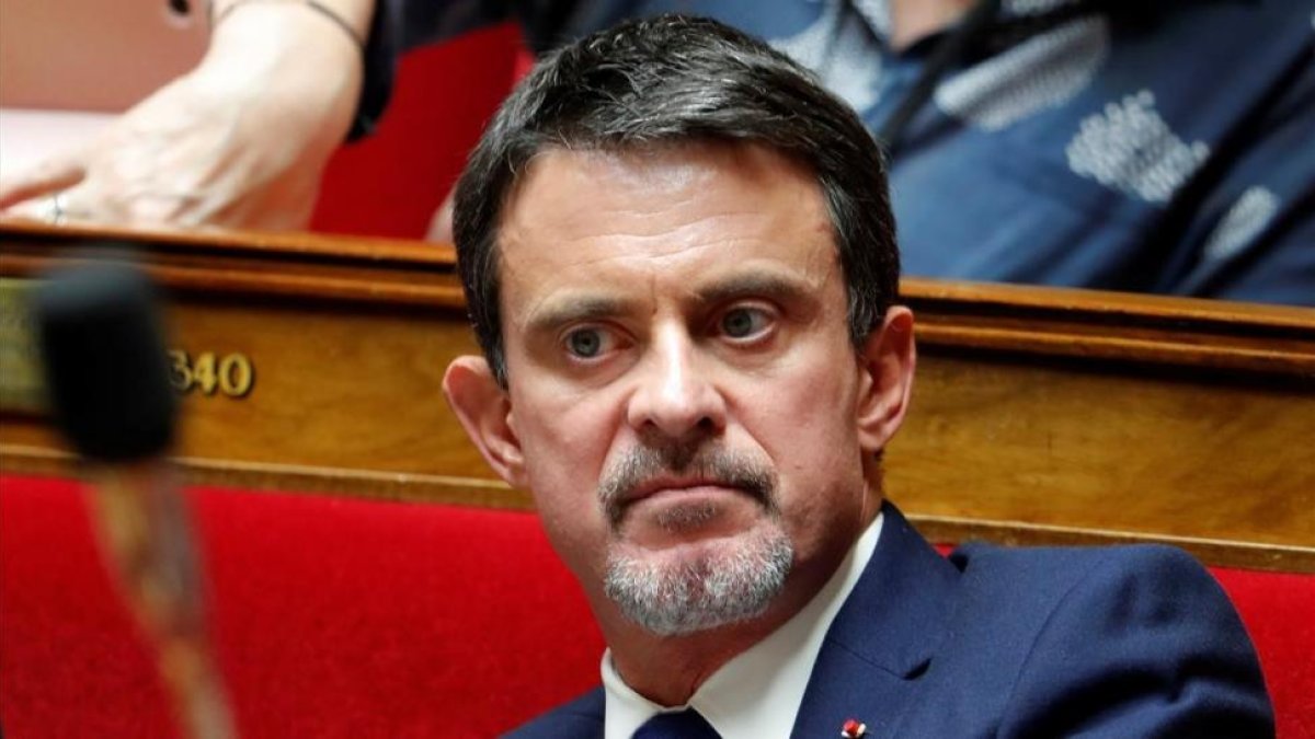 Manuel Valls, exprimer ministro francés.