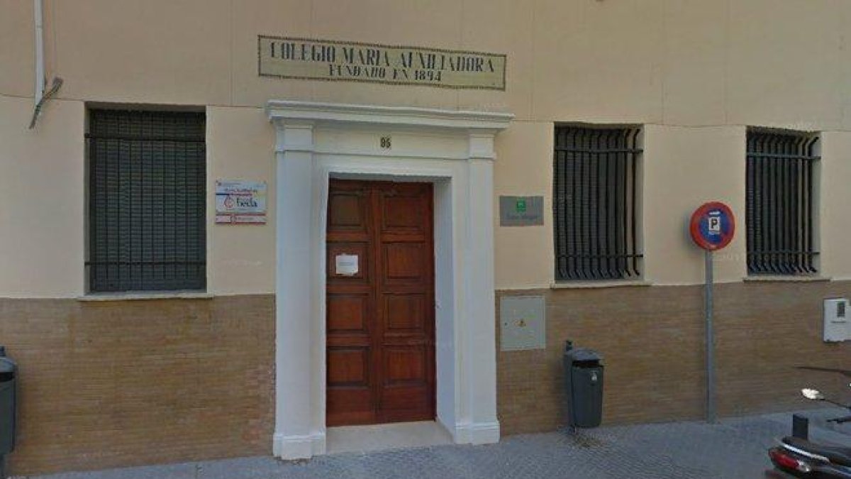 El colegio María Auxiliadora, en Sevilla.