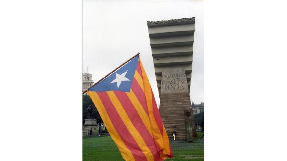 Una bandera estelada.