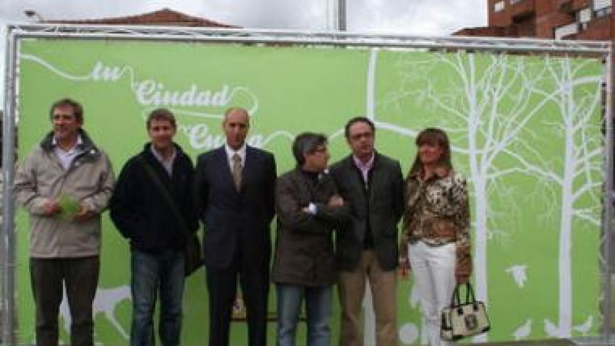 Canuria, Argüello, Díez, Fernández, Chamorro y Cabezas, en la obra