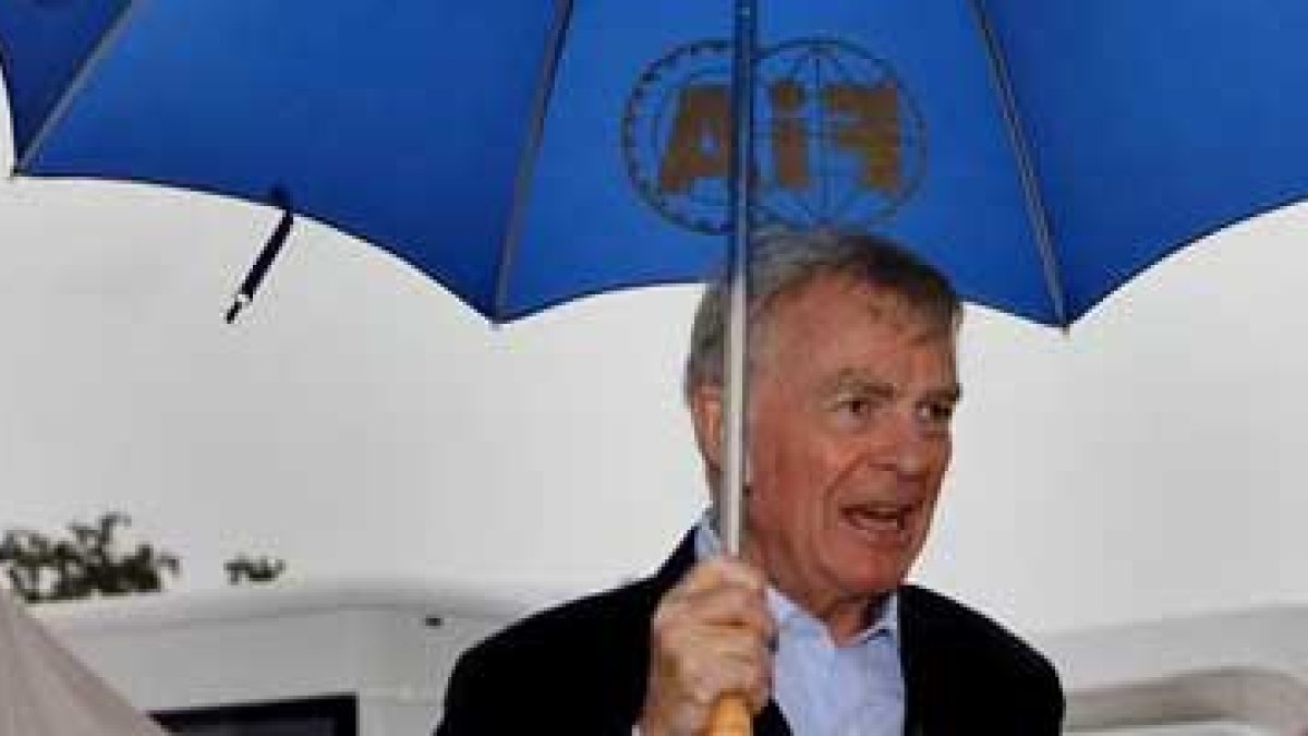 El presidente de la FIA, Max Mosley.