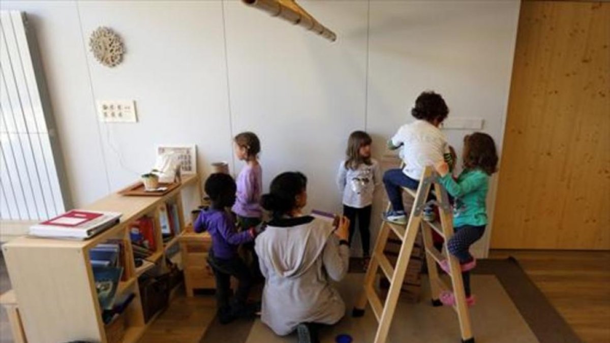 La escuela Els Encants, de Barcelona, que usa nuevas metodologías docentes.