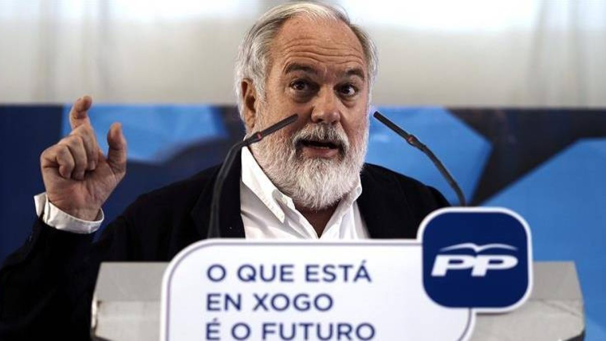 El cabeza de lista del PP a las elecciones europeas, Miguel Arias Cañete