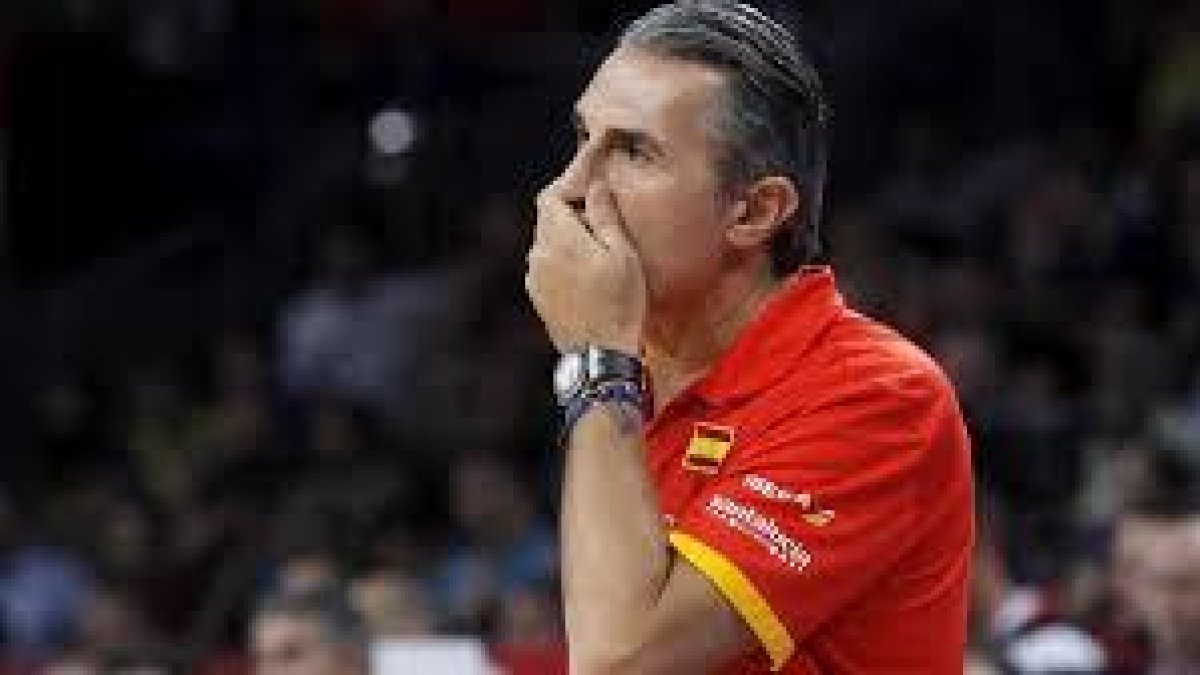 El italiano Sergio Scariolo, técnico de la selección española de baloncesto,