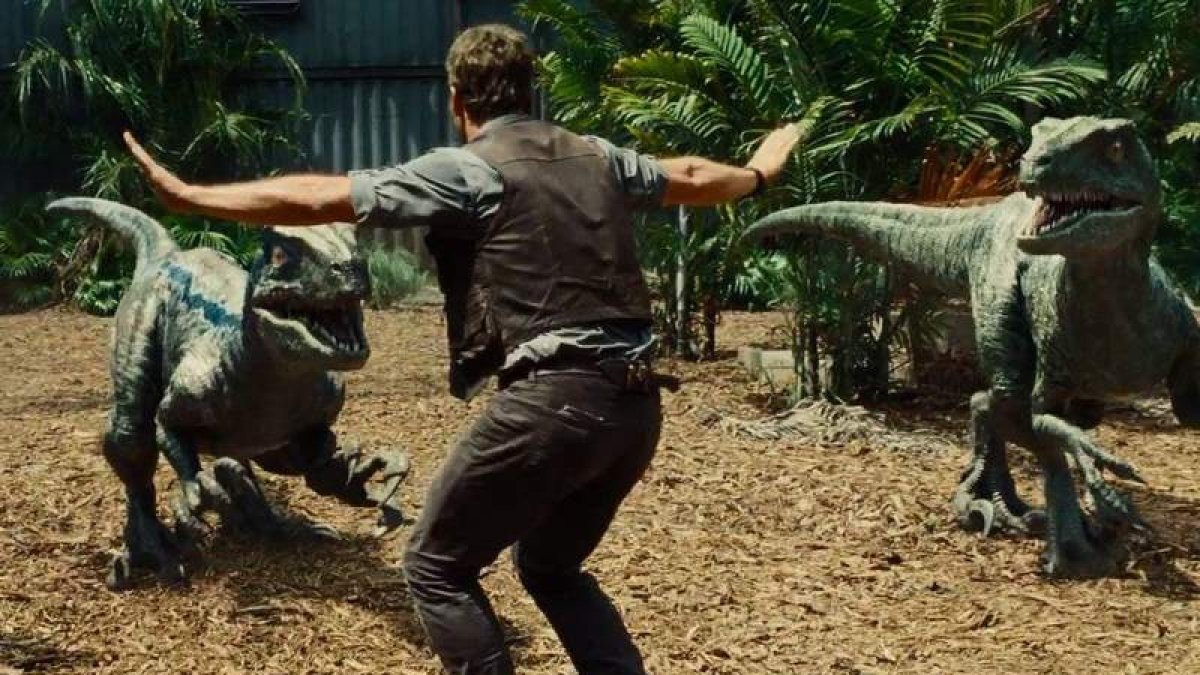 Una escena de la cinta ‘Jurassic World’.