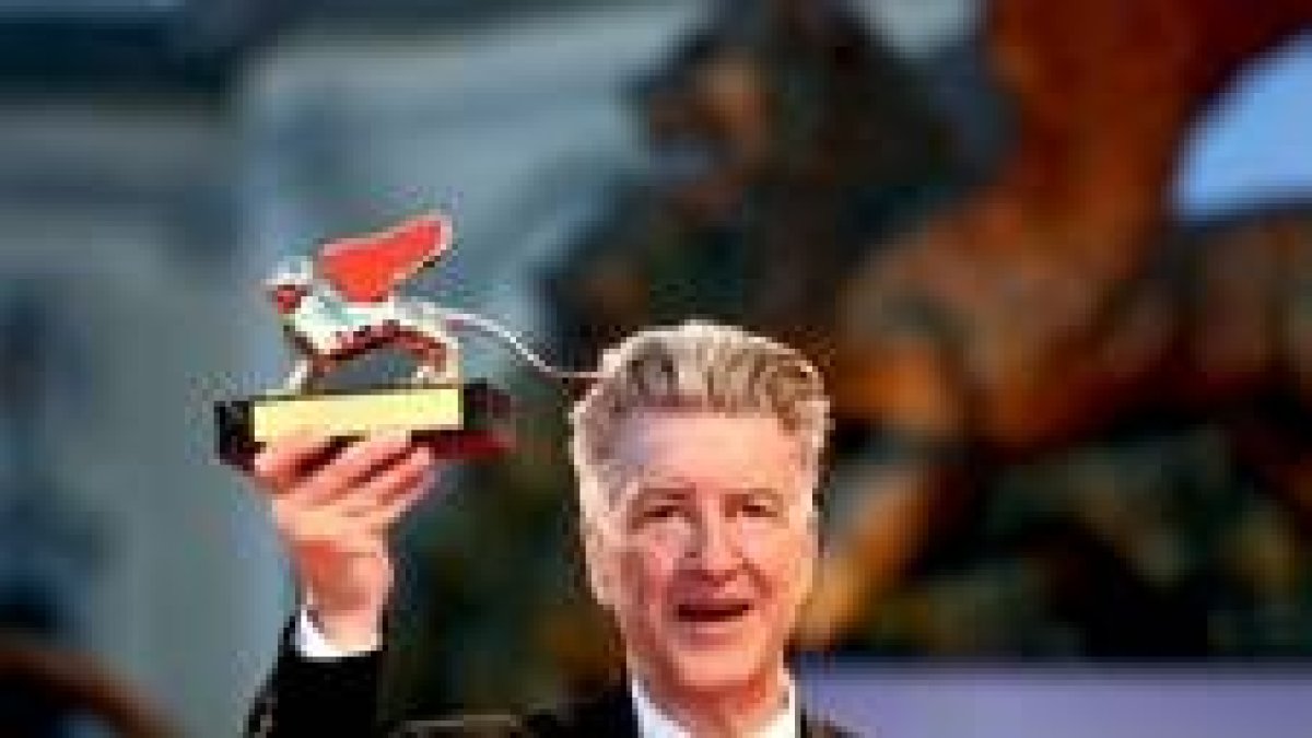 David Lynch fue galardonado ayer con el León de Oro