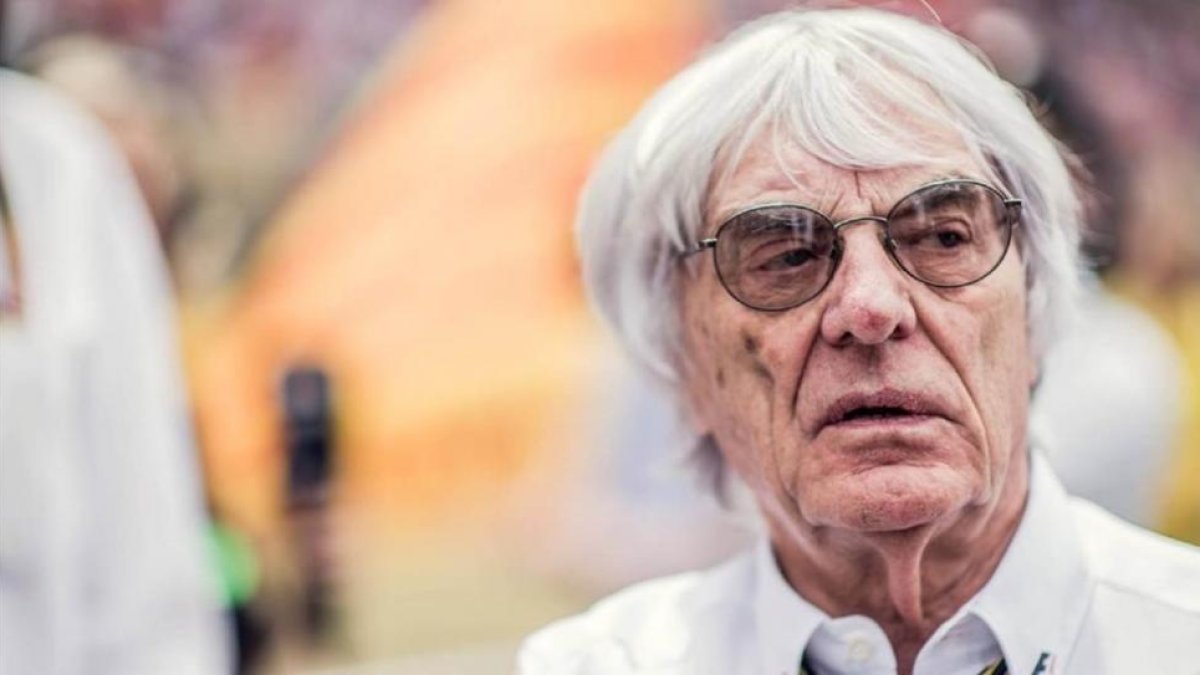 Bernie Ecclestone, en un acto.