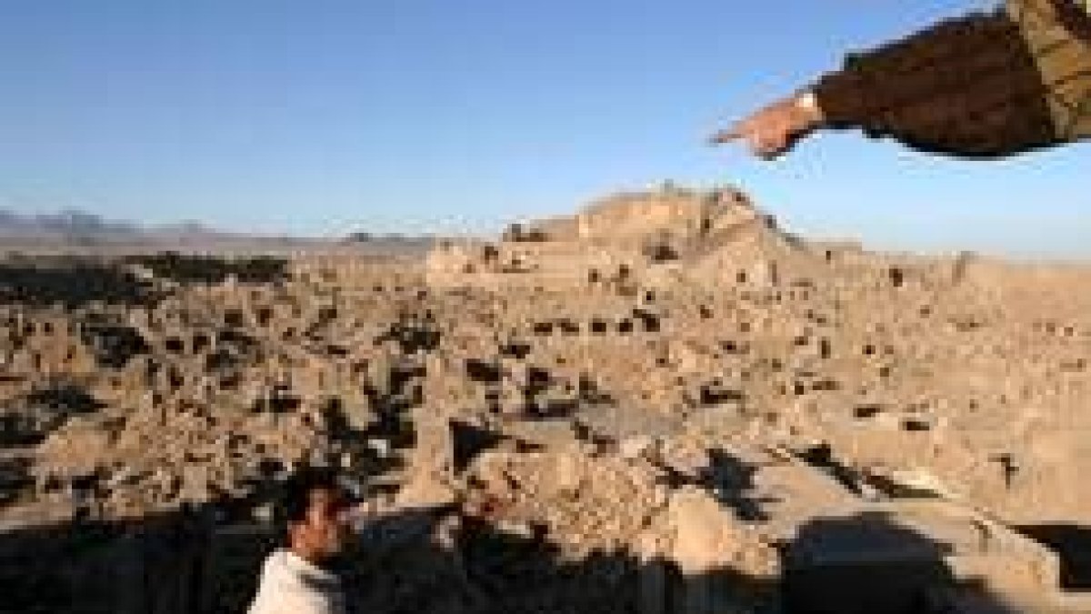 El terremoto ha reducido a arena y polvo una ciudadela de dos milenios de antigüedad