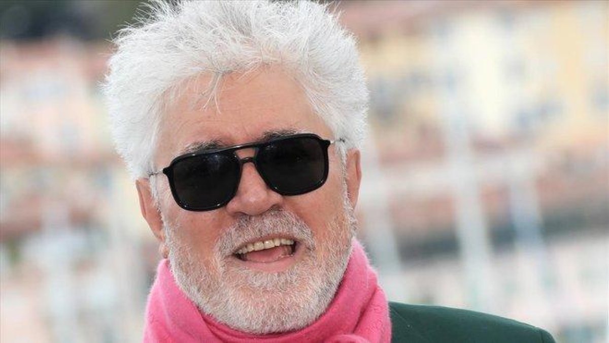 Pedro Almodóvar, en Cannes, la semana pasada.