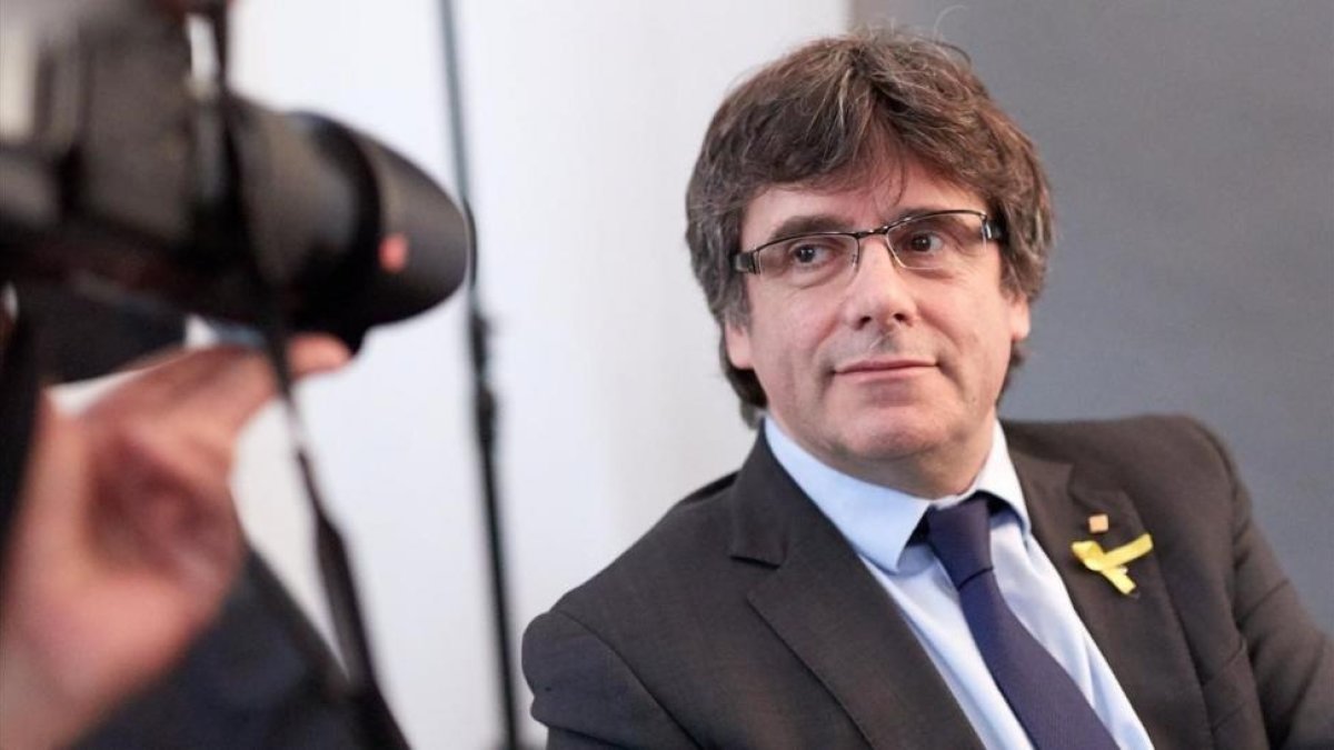 Carles Puigdemont, en Berlín, esta semana