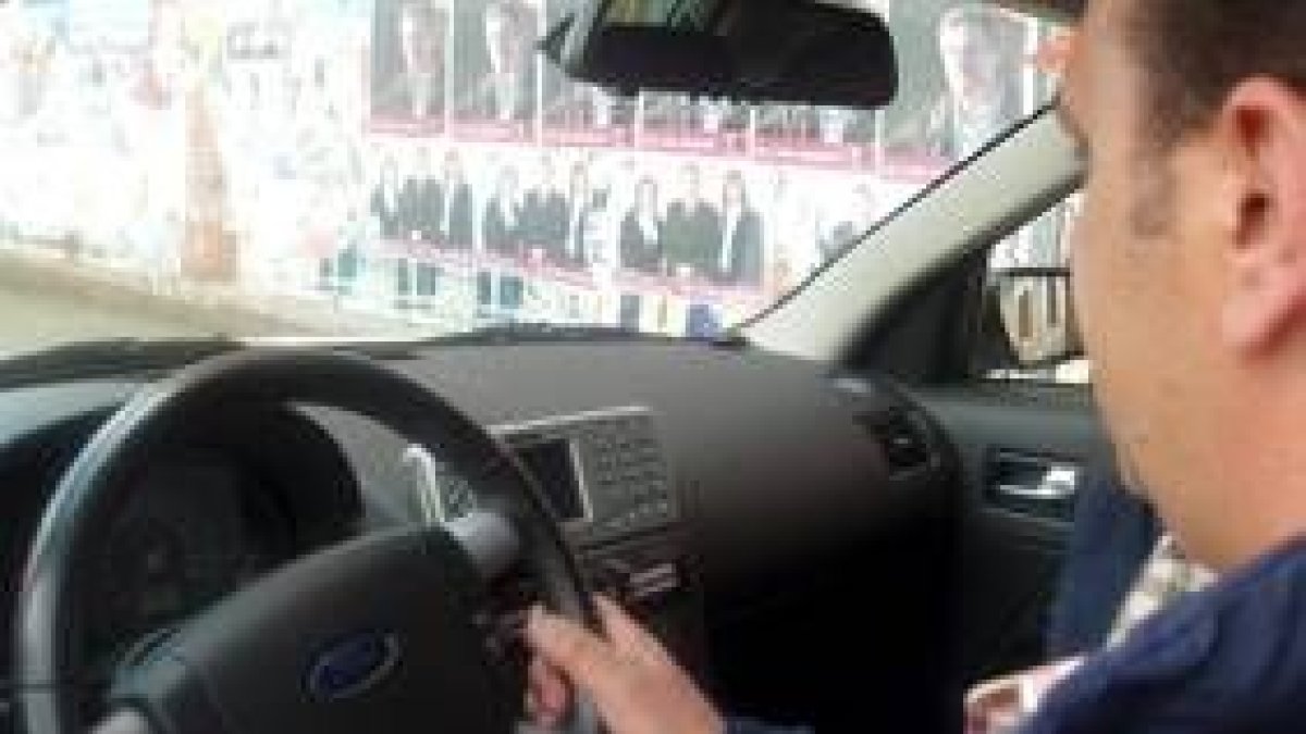 Los taxistas de Villaquilambre y León comparten desde ayer GPS