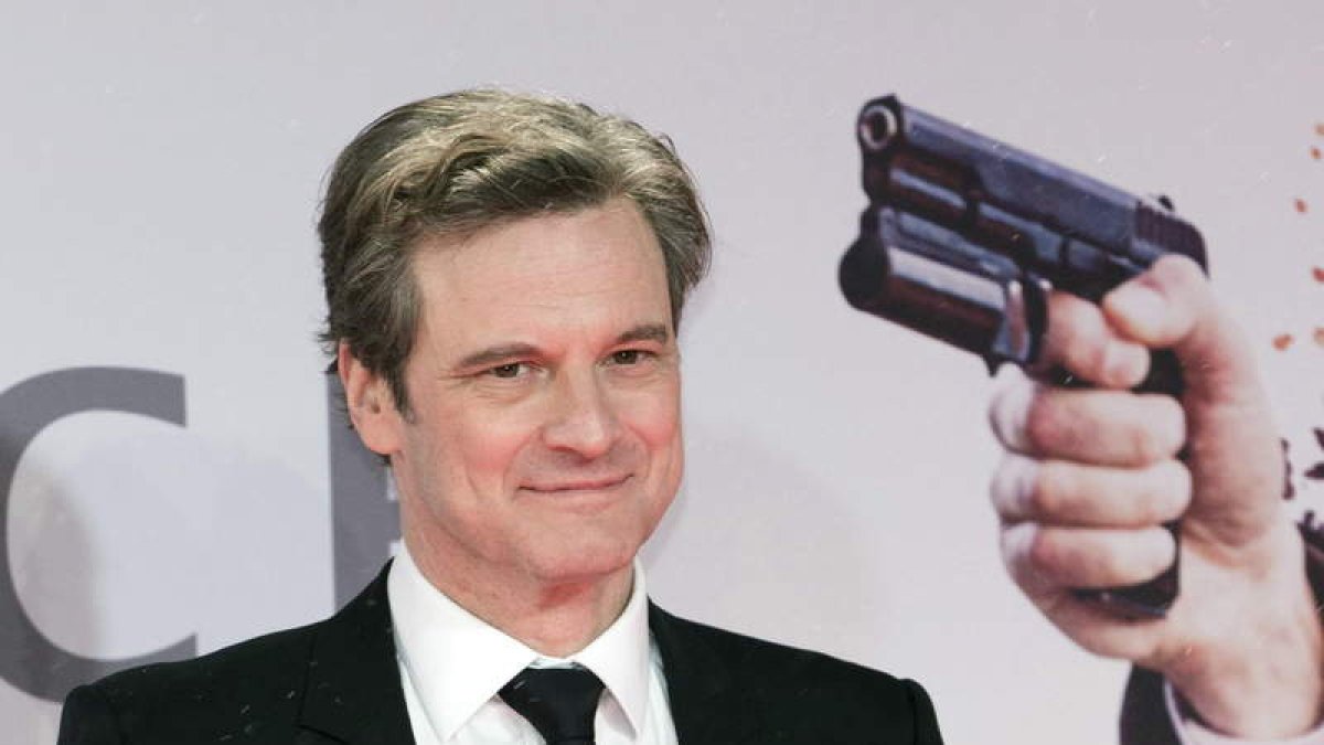 El actor británico Colin Firth.