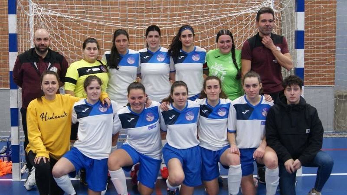 Formación del equipo del Trepalio FS que milita en la 1.ª División Regional Femenina.