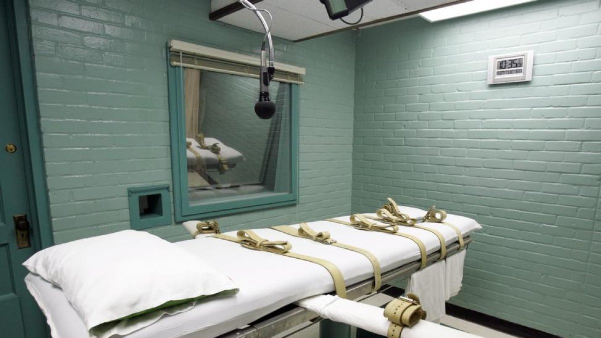 Sala de ejecución de la prisión de Huntsville, en Texas, en una foto del 2008.