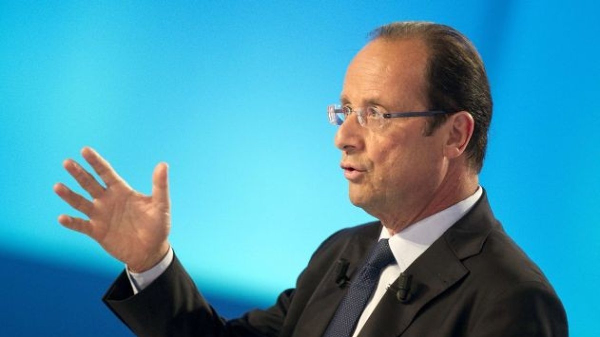 El político socialista François Hollande.