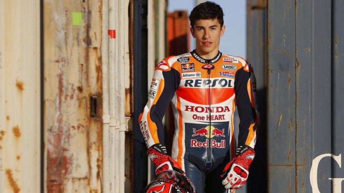 Marc Márquez, tricampeón del mundo de MotoGP con Repsol-Honda.